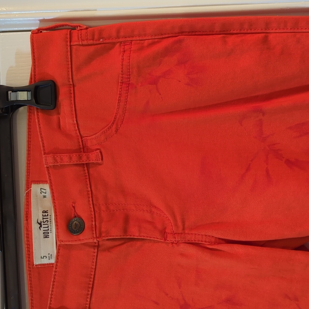 Hollister Spring Orange Jeans